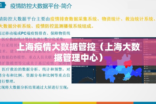 上海疫情大数据管控（上海大数据管理中心）