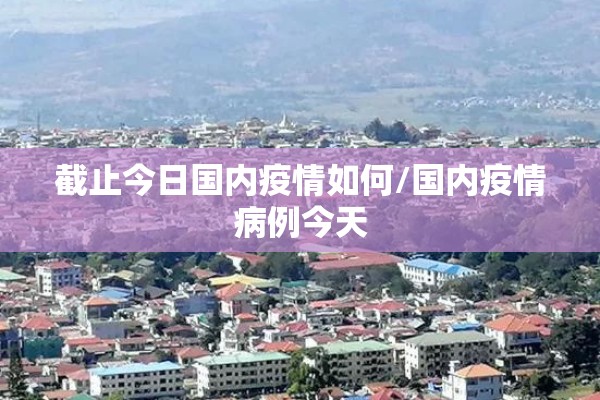 截止今日国内疫情如何/国内疫情病例今天
