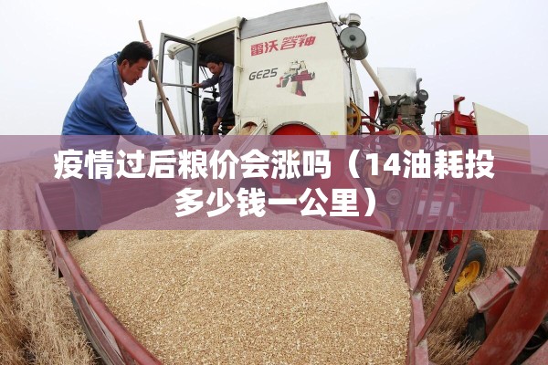 疫情过后粮价会涨吗(14油耗投多少钱一公里) 疫情过后粮价会涨吗(14油耗投多少钱一公里)