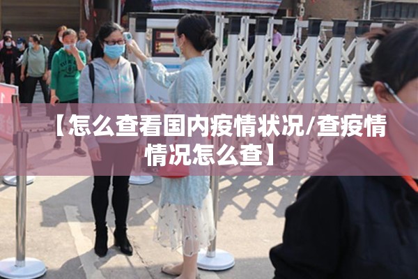 【怎么查看国内疫情状况/查疫情情况怎么查】