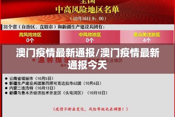 澳门疫情最新通报/澳门疫情最新通报今天