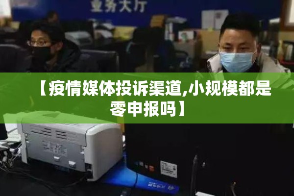 【疫情媒体投诉渠道,小规模都是零申报吗】