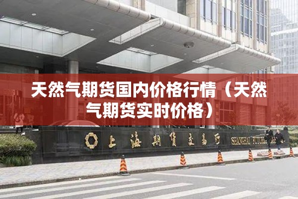 天然气期货国内价格行情（天然气期货实时价格）