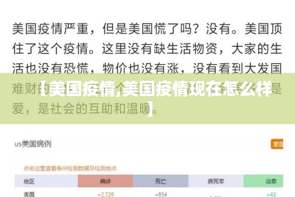 【美国疫情,美国疫情现在怎么样】 【美国疫情,美国疫情现在怎么样】