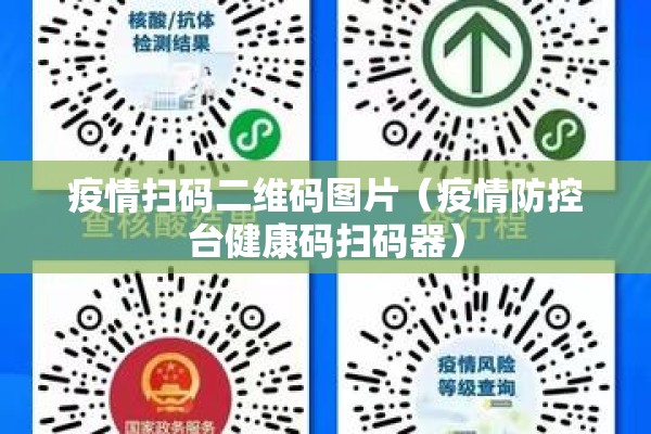 疫情扫码二维码图片（疫情防控台健康码扫码器）