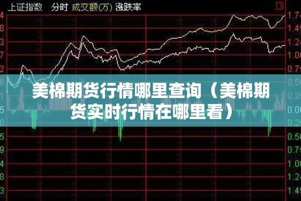 美棉期货行情哪里查询(美棉期货实时行情在哪里看) 美棉期货行情哪里查询(美棉期货实时行情在哪里看)