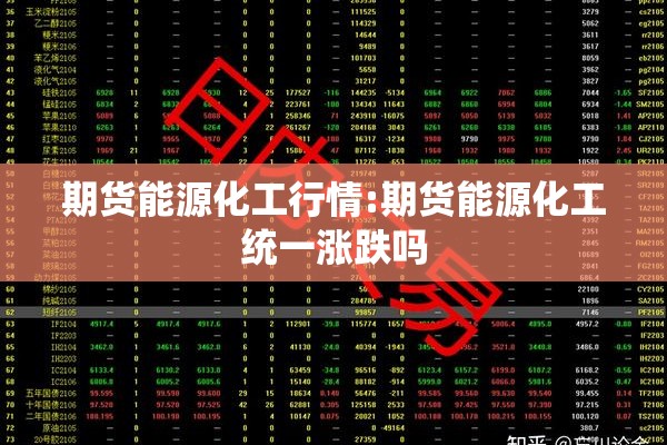 期货能源化工行情:期货能源化工统一涨跌吗 期货能源化工行情:期货能源化工统一涨跌吗