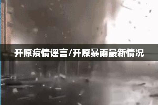 开原疫情谣言/开原暴雨最新情况