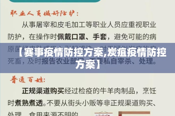 【赛事疫情防控方案,炭疽疫情防控方案】