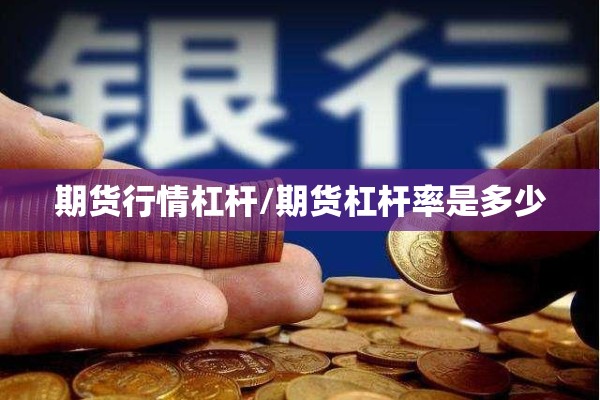 期货行情杠杆/期货杠杆率是多少