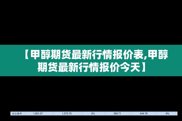 【甲醇期货最新行情报价表,甲醇期货最新行情报价今天】 【甲醇期货最新行情报价表,甲醇期货最新行情报价今天】