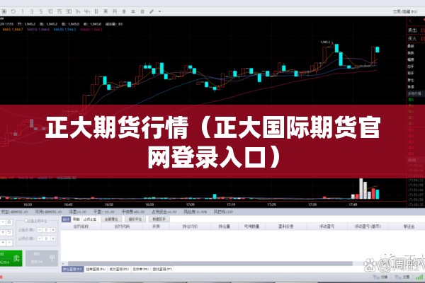 正大期货行情(正大国际期货官网登录入口) 正大期货行情(正大国际期货官网登录入口)