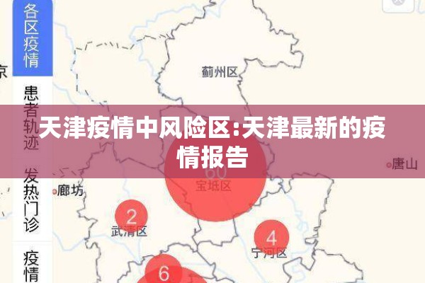 天津疫情中风险区:天津最新的疫情报告