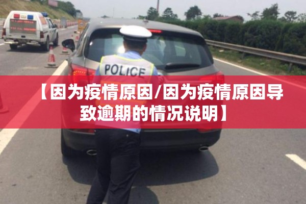 【因为疫情原因/因为疫情原因导致逾期的情况说明】 【因为疫情原因/因为疫情原因导致逾期的情况说明】