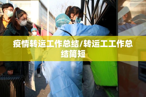 疫情转运工作总结/转运工工作总结简短