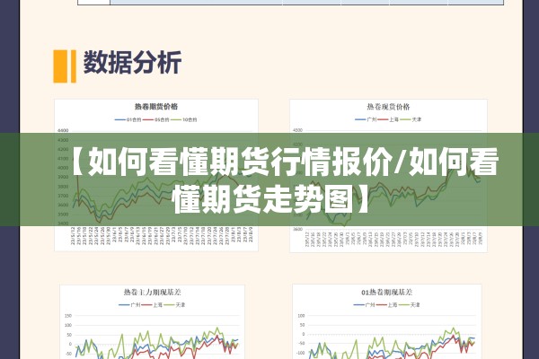 【如何看懂期货行情报价/如何看懂期货走势图】