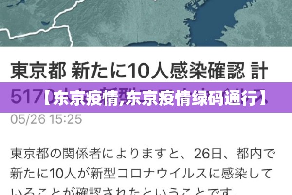 【东京疫情,东京疫情绿码通行】 【东京疫情,东京疫情绿码通行】
