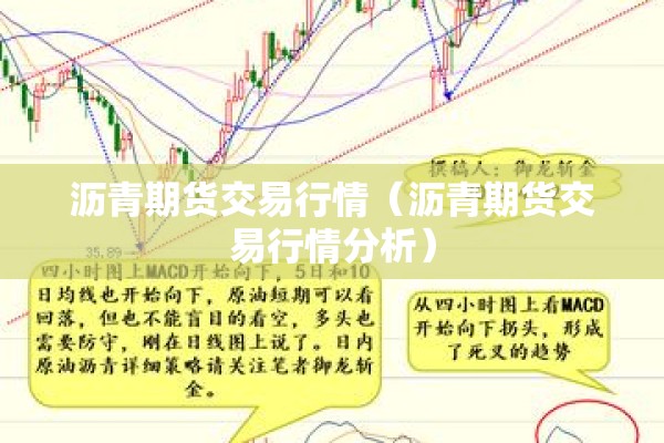 沥青期货交易行情(沥青期货交易行情分析) 沥青期货交易行情(沥青期货交易行情分析)