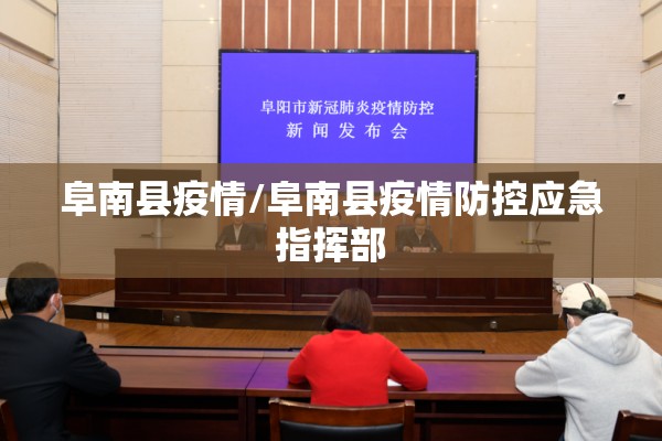 阜南县疫情/阜南县疫情防控应急指挥部
