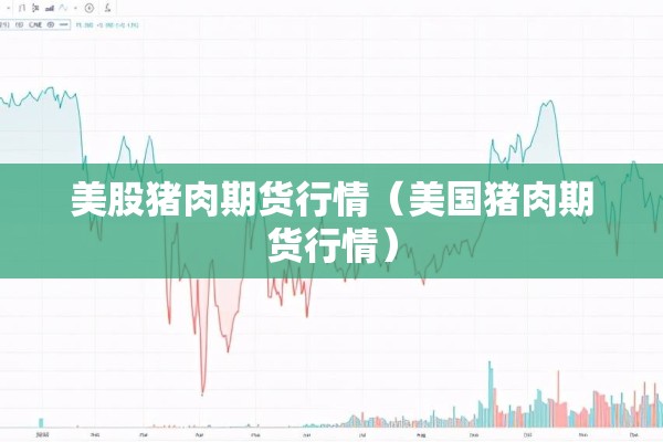 美股猪肉期货行情（美国猪肉期货行情）